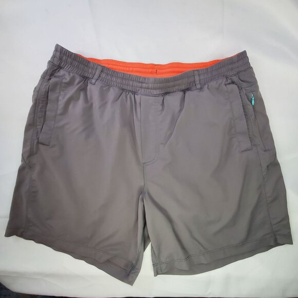 Boom Birddogs Mens XXL Gray Boomstick Athletic Lined Shorts Nylon & Spandex - Picture 7 of 8